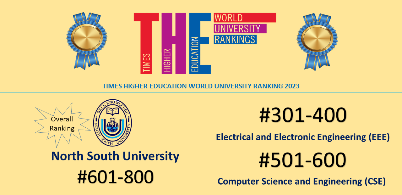 NSU in Times Higher Education World University Ranking 2023